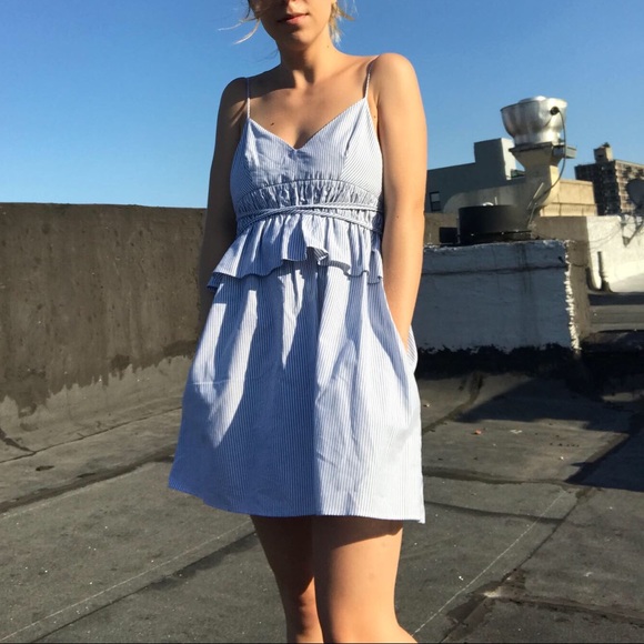 Adorable Zara striped romper dress - Picture 3 of 5